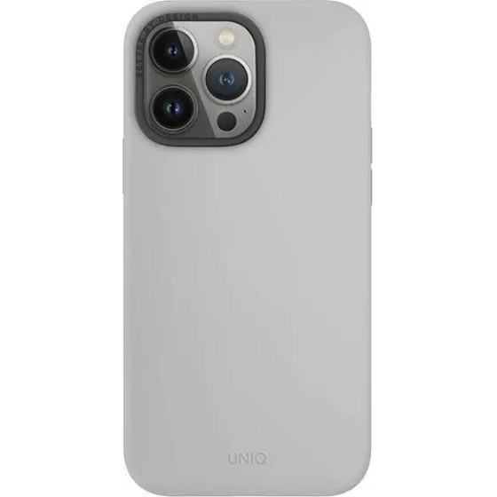UNIQ Lino Hue Magclick Charging case for iPhone 15 Pro Max - light gray - (Uni001011-0)