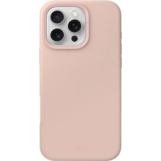 UNIQ Lino Hue Magclick Charging Case for iPhone 16 Pro Max - Pink - (Uni001376-0)