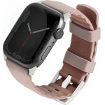 UNIQ Linus Apple Watch Series 4/5/6/7/8/SE/SE2 strap 38/40/41mm. Airosoft Silicone pink/blush pink - (Uni000692-0)
