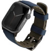 UNIQ Linus strap for Apple Watch 1/2/3/4/5/6/7/8/SE/SE2/Ultra 42/44/45/49mm - blue - (Uni000695-0)