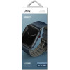 UNIQ Linus strap for Apple Watch 1/2/3/4/5/6/7/8/SE/SE2/Ultra 42/44/45/49mm - blue - (Uni000695-0)