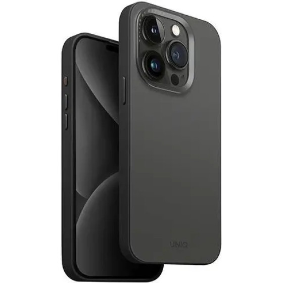 UNIQ Lyden DS iPhone 15 Pro Max 6.7'' Magclick Charging case grey-black/charcoal grey-black - (Uni001208-0)