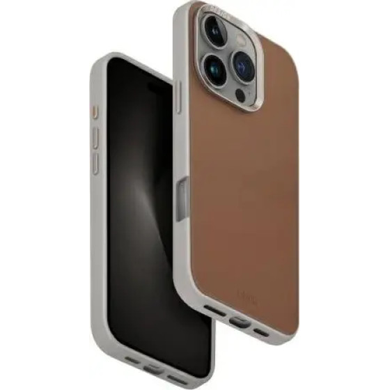 UNIQ Lyden DS iPhone 16 Pro 6.3 Magclick Charging Case Caramel/Caramel-Ivory - (Uni001421-0)