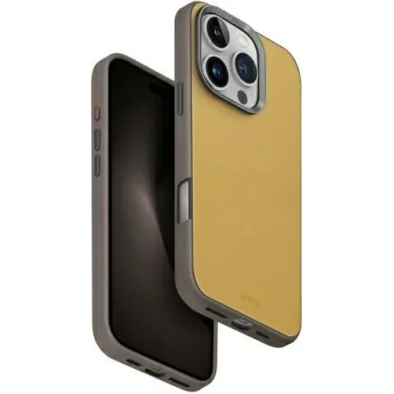 UNIQ Lyden DS iPhone 16 Pro 6.3 Magclick Charging case yellow-gray/yellow-gray - (Uni001422-0)
