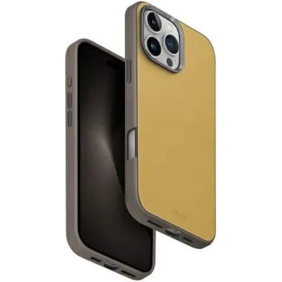 UNIQ Lyden DS iPhone 16 Pro Max 6.9 Magclick Charging case yellow-gray/yellow-gray - (Uni001426-0)