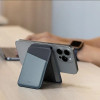 UNIQ Lyden DS magnetic RFID wallet with phone stand - beige and green - (Uni001209-0)