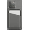 UNIQ Lyden DS magnetic RFID wallet with phone stand - gray and black - (Uni001212-0)
