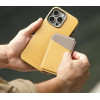 UNIQ Lyden DS magnetic RFID wallet with phone stand - yellow-gray - (Uni001211-0)