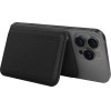 UNIQ Lyden DS RFID Magnetic Wallet with Phone Stand - Black - (Uni001536-0)