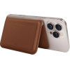 UNIQ Lyden DS RFID Magnetic Wallet with Phone Stand - Brown - (Uni001535-0)