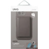 UNIQ Lyden DS RFID Magnetic Wallet with Phone Stand - Gray - (Uni001537-0)