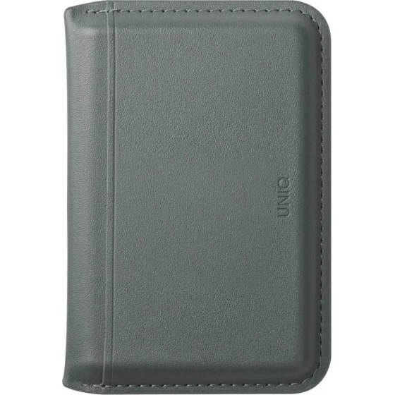 UNIQ Lyden DS RFID Magnetic Wallet with Phone Stand - Green - (Uni001538-0)