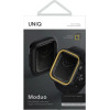 UNIQ Moduo case for Apple Watch 4/5/6/7/8/SE/SE2 40/41mm - black and mustard - (Uni000697-0)