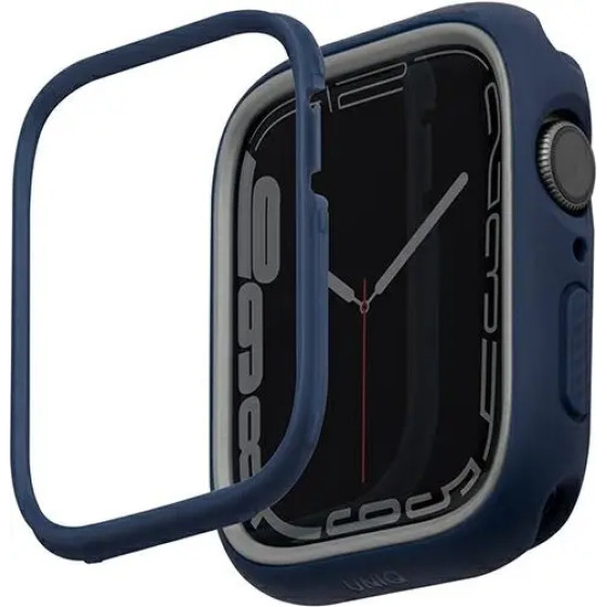 UNIQ Moduo case for Apple Watch 4/5/6/7/8/SE/SE2 44/45mm - blue-gray - (Uni000701-0)
