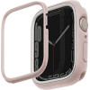 UNIQ Moduo case for Apple Watch 4/5/6/7/8/SE/SE2 44/45mm - pink and white - (Uni000703-0)
