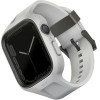 UNIQ Monos 2 in 1 Set Strap + Case for Apple Watch 45 / 44 mm - Gray - (Uni000688-0)