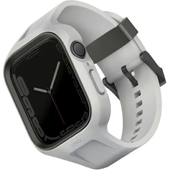 UNIQ Monos 2 in 1 Set Strap + Case for Apple Watch 45 / 44 mm - Gray - (Uni000688-0)