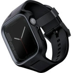 UNIQ Monos 2 in 1 Strap + Case for Apple Watch 45/44mm - Black - (Uni000687-0)