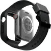 UNIQ Monos 2 in 1 Strap + Case for Apple Watch 45/44mm - Black - (Uni000687-0)