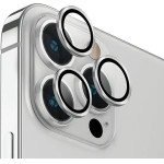 UNIQ Optix Aluminum Camera Lens Protector for iPhone 14 Pro / 14 Pro Max camera lens with applicator - silver - (Uni001182-0)
