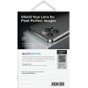 UNIQ Optix Aluminum Camera Lens Protector for iPhone 14/14 Plus camera lens with applicator - silver - (Uni001181-0)
