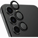 UNIQ Optix Aluminum Camera Lens Protector for Samsung Galaxy S24+ camera lens with applicator - black - (Uni001170-0)