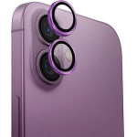 UNIQ Optix Aluminum Camera Lens Protector with Applicator for iPhone 16 / iPhone 16 Plus - Pink - (Uni001330-0)