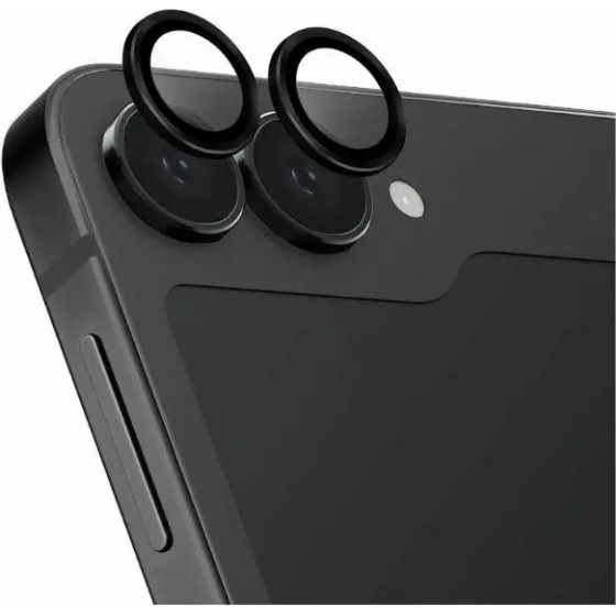 UNIQ Optix Auminium Tempered Glass for Lens with Applicator for Samsung Galaxy Z Flip 6 - Black - (Uni001272-0)