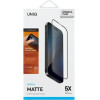 UNIQ Optix Matte tempered glass with applicator for iPhone 16 Plus - (Uni001318-0)