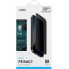 UNIQ Optix Privacy tempered glass with privacy applicator for iPhone 16 Plus - (Uni001322-0)