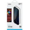 UNIQ Optix Vivid tempered glass with applicator for iPhone 16 Pro - (Uni001315-0)