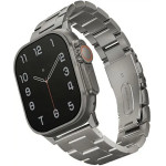 UNIQ Osta Stainless Steel strap for Apple Watch 1/2/3/4/5/6/7/8/SE/SE2/Ultra 42/44/45/49mm - silver - (Uni000938-0)