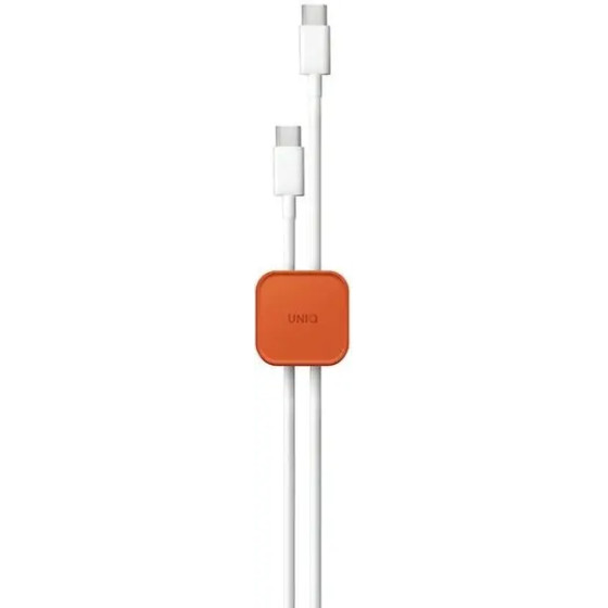 UNIQ Pod Self-adhesive Cable Organizer - Set of 8 - Orange - (Uni000961-0)