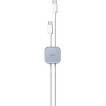 UNIQ Pod Self-adhesive Cable Organizer Set of 8 Blue/Arctic Blue - (Uni000959-0)