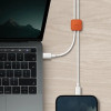 UNIQ Pod Self-adhesive Cable Organizer Set of 8 Blue/Arctic Blue - (Uni000959-0)