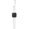 UNIQ Pod Self-adhesive Cable Organizer Set of 8 Dark Grey/Charcoal Dark Grey - (Uni000962-0)