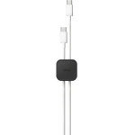 UNIQ Pod Self-adhesive Cable Organizer Set of 8 Dark Grey/Charcoal Dark Grey - (Uni000962-0)