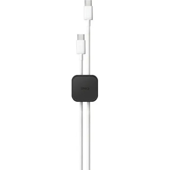 UNIQ Pod Self-adhesive Cable Organizer Set of 8 Dark Grey/Charcoal Dark Grey - (Uni000962-0)