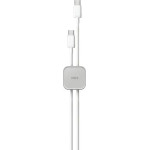 UNIQ Pod Self-adhesive Cable Organizer Set of 8 Gray/Chalk Gray - (Uni000963-0)