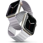 UNIQ Revix strap for Apple Watch 1/2/3/4/5/6/7/8/SE/SE2 38/40/41mm - lilac and white - (Uni000682-0)