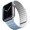 UNIQ Revix strap for Apple Watch 1/2/3/4/5/6/7/8/SE/SE2/Ultra 42/44/45/49mm - white and blue - (Uni000652-0)