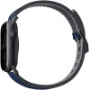 UNIQ Straden Leather Hybrid Strap for Apple Watch 1/2/3/4/5/6/7/8/SE/SE2/Ultra 42/44/45/49mm - blue - (Uni000616-0)