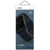 UNIQ Straden Leather Hybrid Strap for Apple Watch 1/2/3/4/5/6/7/8/SE/SE2/Ultra 42/44/45/49mm - blue - (Uni000616-0)
