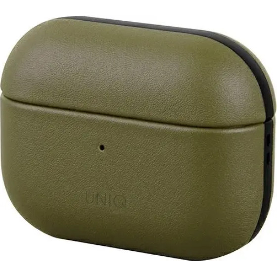 UNIQ Terra Genuine Leather case for AirPods Pro - olive - (Uni000405-0)
