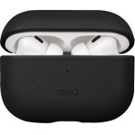 UNIQ Terra Genuine Leather case for AirPods Pro 2 - black - (Uni000873-0)