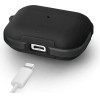 UNIQ Valencia AirPods Pro Case Black/Midnight Black Antimicrobial - (Uni000337-0)