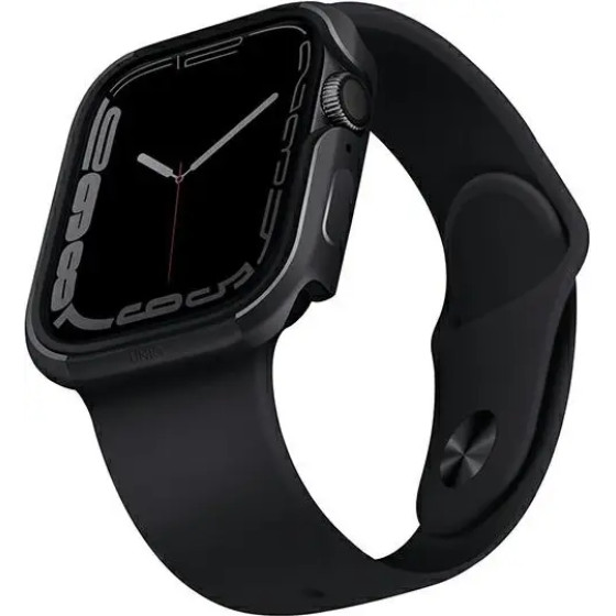 UNIQ Valencia case for Apple Watch 4/5/6/7/8/SE/SE2 40/41mm - graphite - (Uni000605-0)