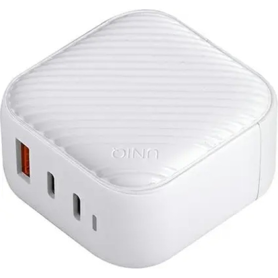 UNIQ Verge Pro 66W GaN USB-C wall charger - white - (Uni000353-0)