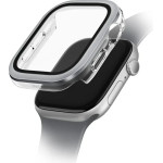 UNIQ Voute Tempered Glass Case for Apple Watch 10 42 mm - Silver - (Uni001472-0)