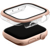 UNIQ Voute Tempered Glass Case for Apple Watch 10 46mm - Rose Gold - (Uni001476-0)